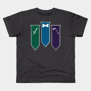 My Sword, My Bow, My Axe Kids T-Shirt